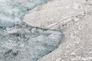 Formes et couleurs abstraites de la glace en Islande sur Photolovers reisfotografie