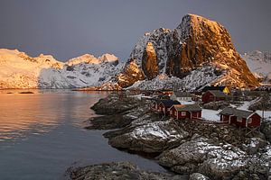 Sonnenaufgang auf den Lofoten