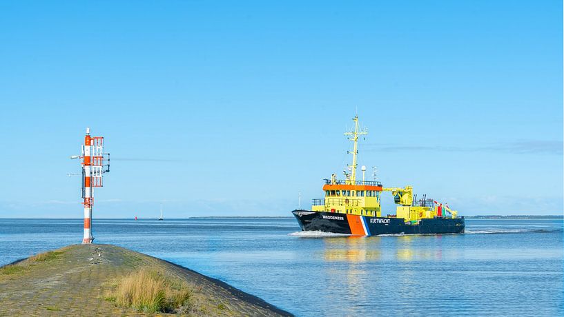 Küstenwache Wattenmeer Lauwersoog von R Smallenbroek