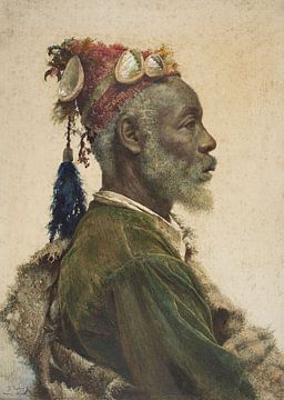 De Darcawi Heilige Man van Marrakesh, Josep Tapiró Baró - 19e eeuw