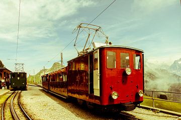 Zwitserse bergtrein van Anne Reitsma