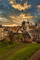 Leiden centrum verticaal