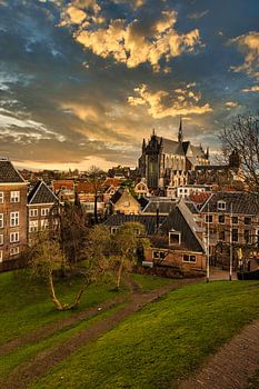 Leiden centrum verticaal