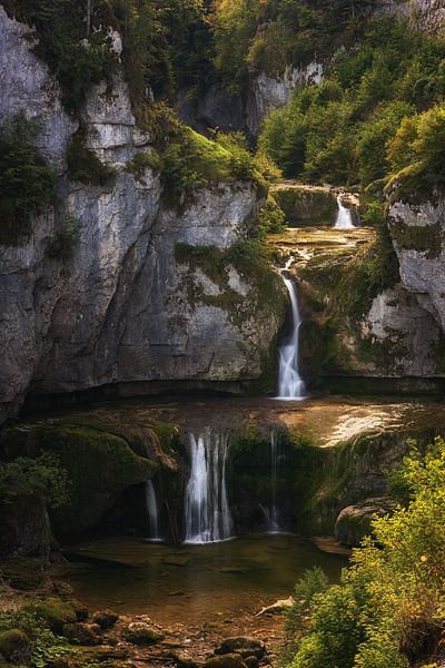 Cascade dans le jura par Steve Mestdagh