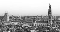 Le paysage urbain de la ville d'Anvers (Panorama) par MS Fotografie | Marc van der Stelt Aperçu