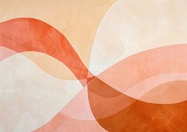 Skandinavische farbenfrohe Malerei von Moderne Kollektion