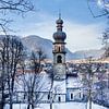 Winter impression from Bruneck with St. Katherine’s Church by Melanie Viola