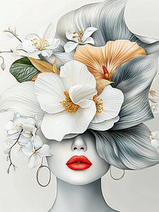 Hibiskus-Dame