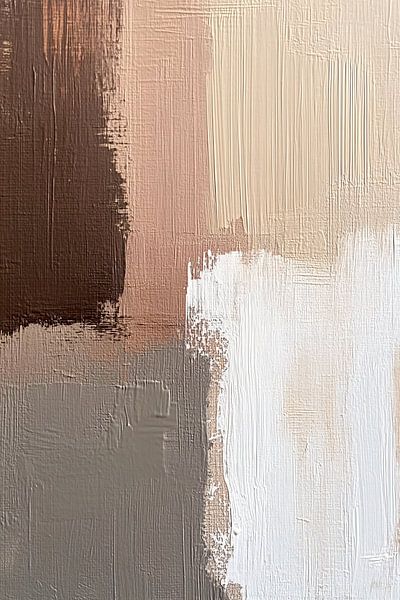 Abstrait dans les tons de terre et la texture par Imperial Art House