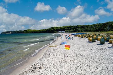 Vue de la plage de Binz sur Andreas Völkel