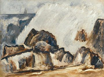 Sturmwelle (1939-40) von Marsden Hartley von Peter Balan