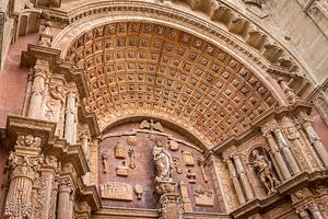 Portal der Kathedrale La Seu in Palma de Mallorca