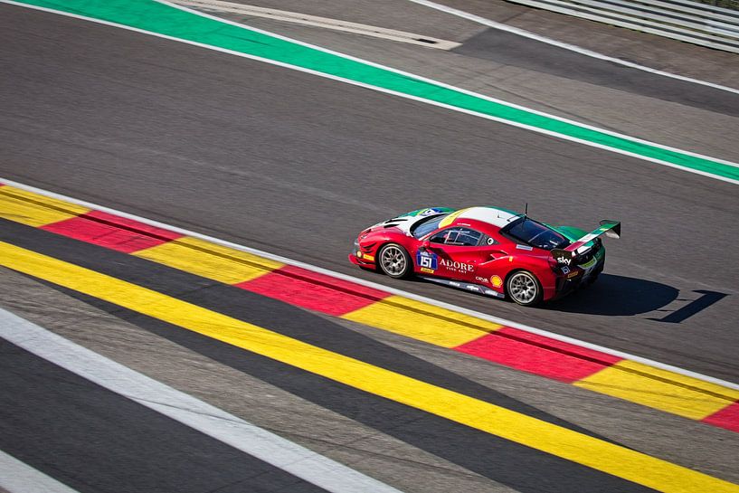 Ferrari SF90 Stradale at the Circuit de Francorchamps by Rob Boon