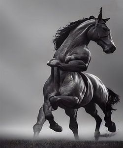 Black stallion by renato daub