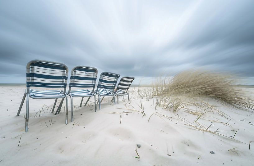 Esthetiek op het strand van fernlichtsicht