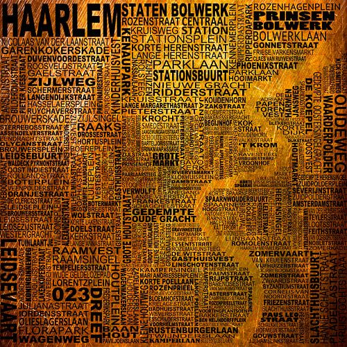 Haarlem Typografie von Stef van Campen