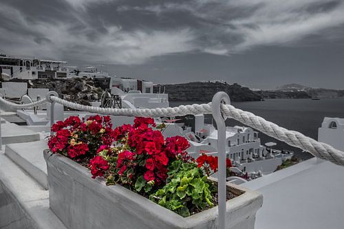 santorini colors
