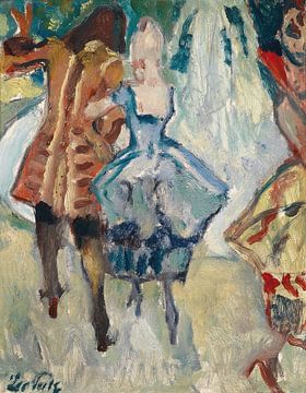Leo Putz - Tuinfeest (1922) van Peter Balan