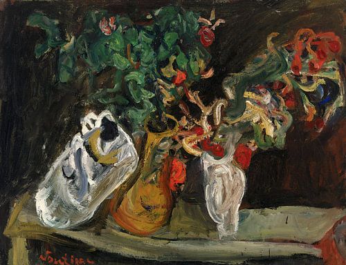Chaim Soutine,Stilleven met bloemen