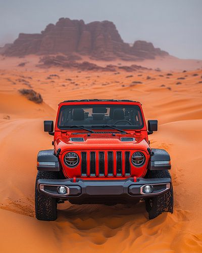 Robuuste Jeep Wrangler in Majestic Dunes
