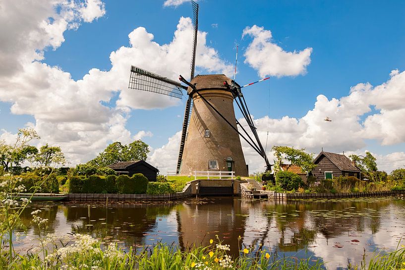 Moulin hollandais de Kinderdijk par Martien Janssen