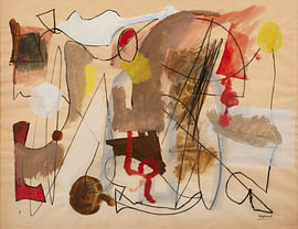 Youla Chapoval - Ohne Titel (1950) von Peter Balan
