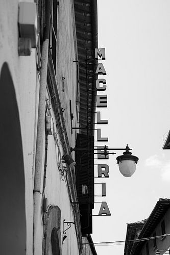 De Macelleria (slagerij) in Montefalco in Italië.