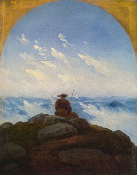 Wanderer on the Mountaintop, Carl Gustav Carus