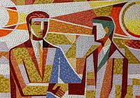 coloured mosaic