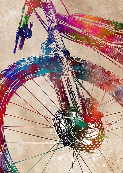 Radfahren #Radfahren #Sport #Fahrrad von JBJart Justyna Jaszke