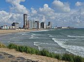 Panorama van de boulevard van Vlissingen van Zeeland op Foto thumbnail