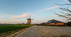 The Windekemolen in the morning. by Marcel Derweduwen
