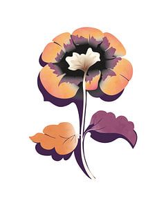Abstract petunia