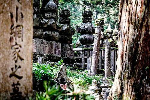 Okunoin's cemetery, Koyasan