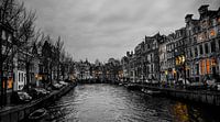 Grachten van Amsterdam van Johnny van der Leelie thumbnail