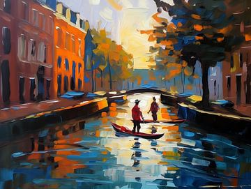 On the canals by FJB