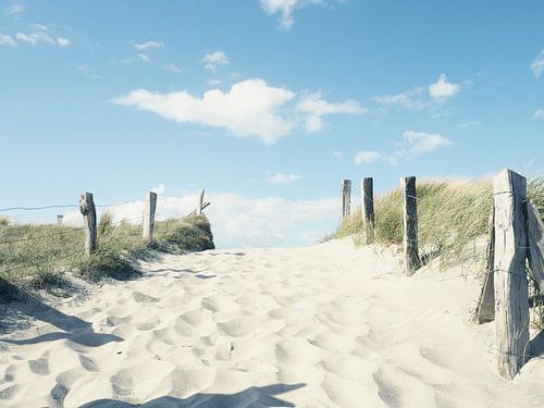 Pad naar het strand