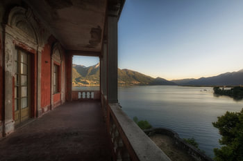 Blick auf die Berge