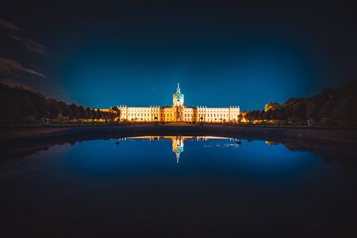 Paleis Charlottenburg bij nacht