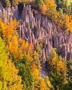 Les pyramides de terre de Rittner par Henk Meijer Photography Aperçu