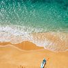 Strand Portugal van boven || Reisfotografie Algarve van Suzanne Spijkers