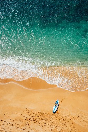 Beach Portugal from above |||| Travel photography Algarve