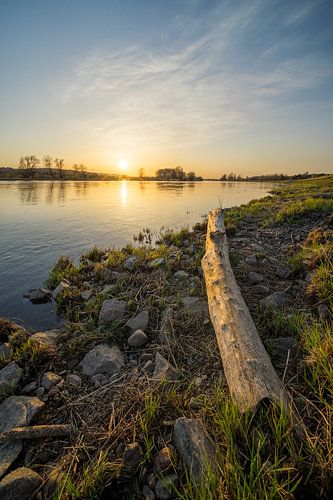 Sunset at the outskirts of Dresden