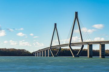 Die Brücke Farøbroerne zwischen Seeland und Falster in Dänema von Rico Ködder