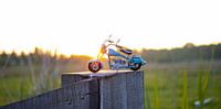 Sonnenaufgang mit Motor