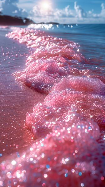 Dancing Sun on the Waves by ByNoukk