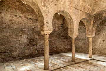 The Arab bathhouse of Granada, Andalusia, Spain by Marjolein Zijlstra
