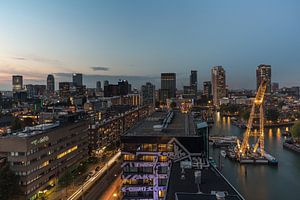 Panorama de la ville de Rotterdam sur MS Fotografie | Marc van der Stelt