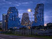 Amsterdam Valley at the zuidas in the blue hour by Bart Ros thumbnail