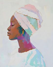 Pastel Africa by But First Framing